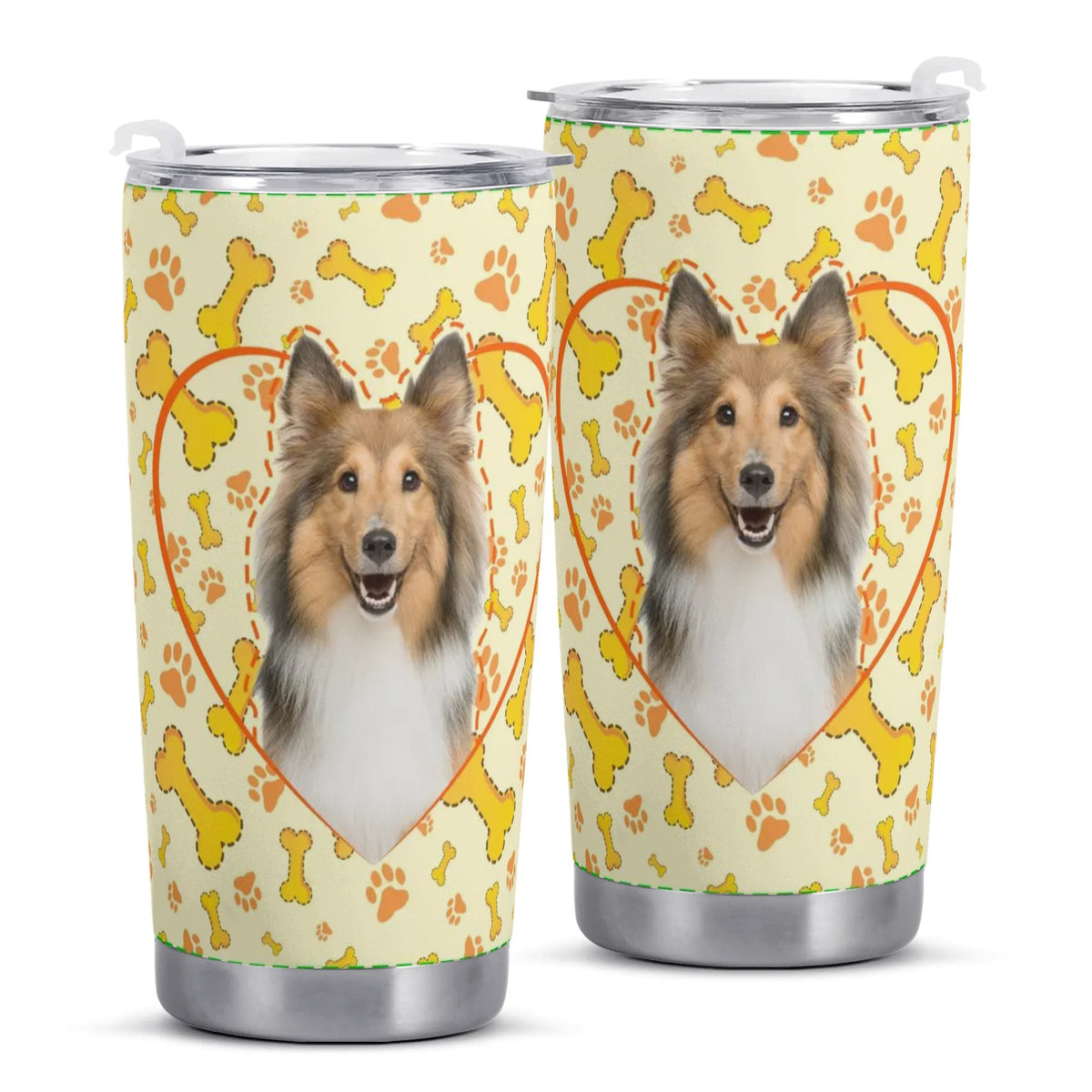 Dog image Car cup