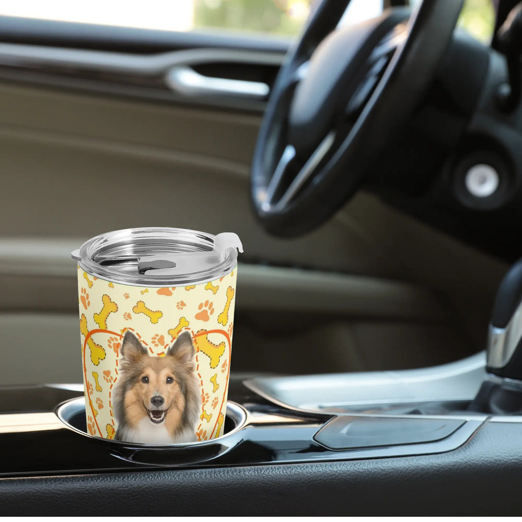 Dog image Car cup